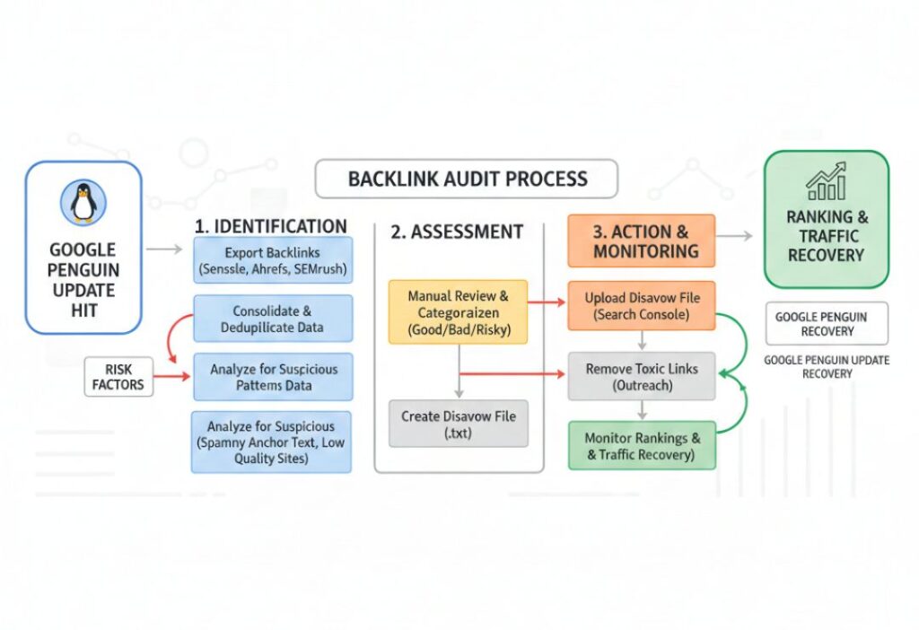 Backlink Audit Illustration