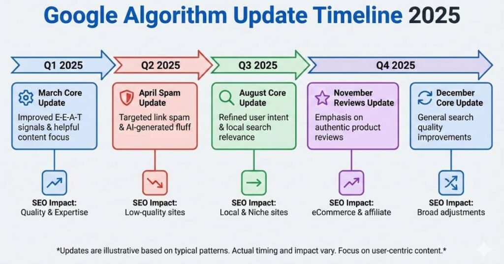 SEO strategy after Google updates
