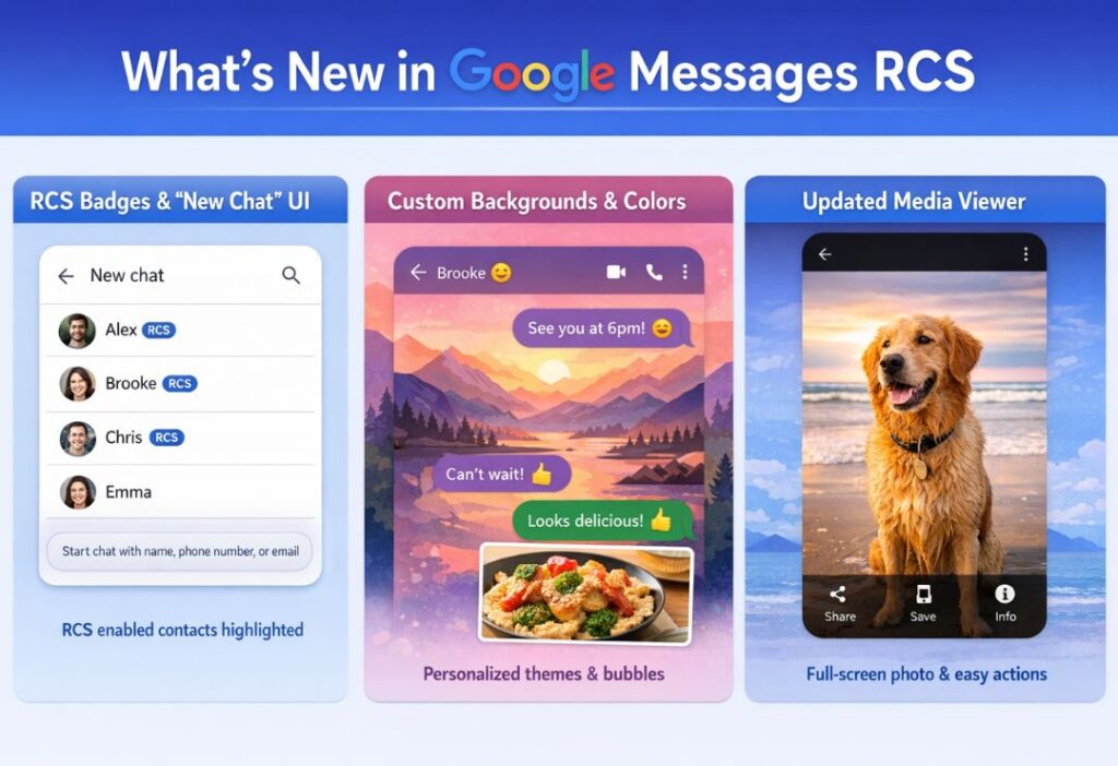 Google Messages RCS Chat Update: New Features, Improvements, and What Users Need to Know