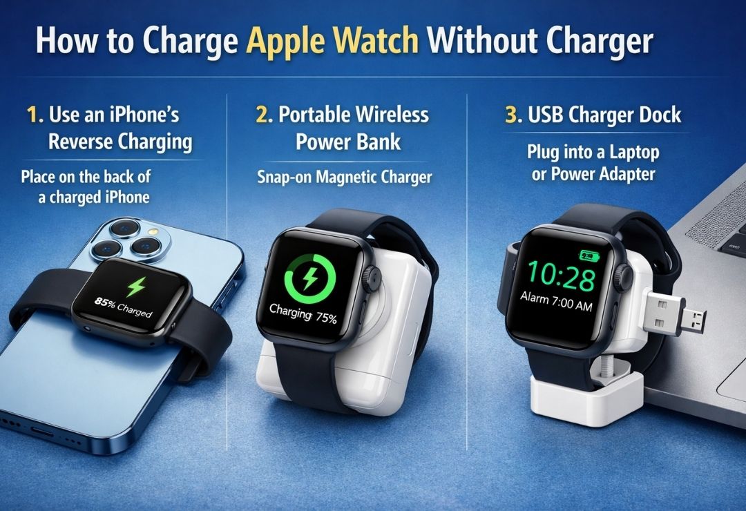 How to Charge Apple Watch Without Charger