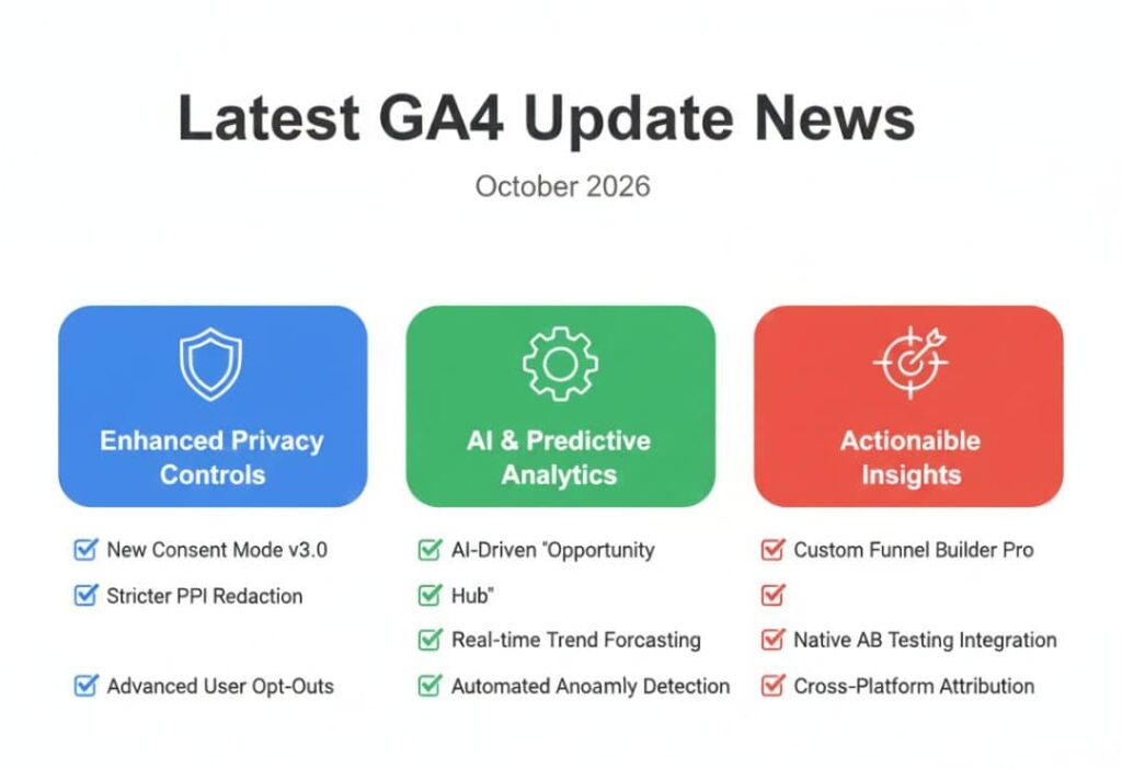 Latest GA4 Update News & How It Affects Google Analytics Users