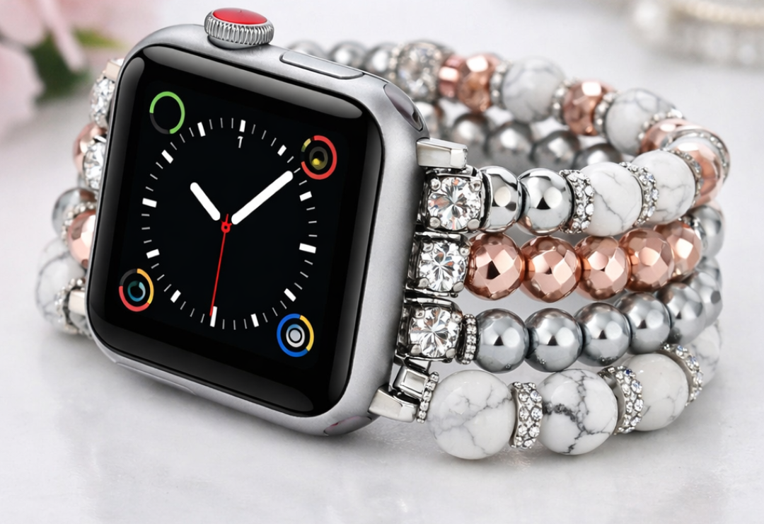 New Apple Watch Series 3 Beaded Bands